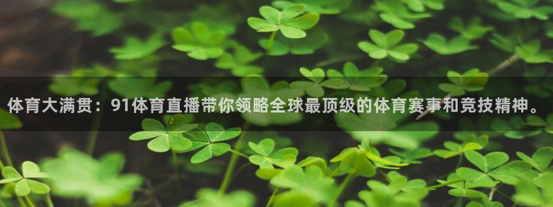 搜球直播：体育大满贯：91体育直播带你领略全球最顶级的体育赛事和竞技精神。