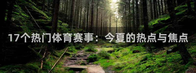 搜球体育直播app：17个热门体育赛事：今夏的热点与焦点
